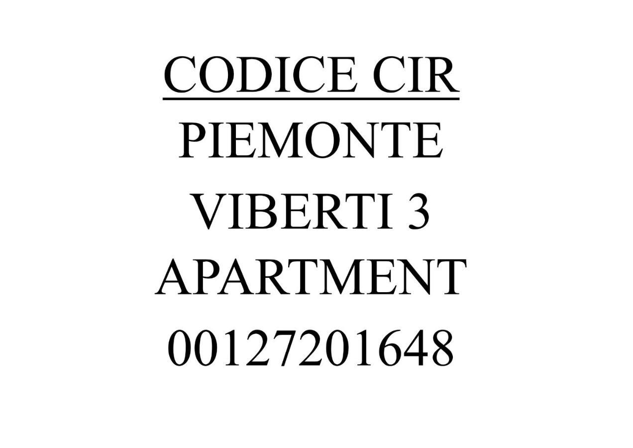 Viberti 3 Apartment Torino Eksteriør bilde